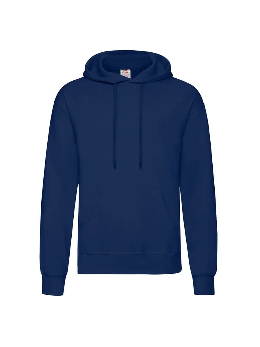 Felpa con cappuccio uomo 280 g Blu navy Felpa con cappuccio uomo 280 g Blu navy