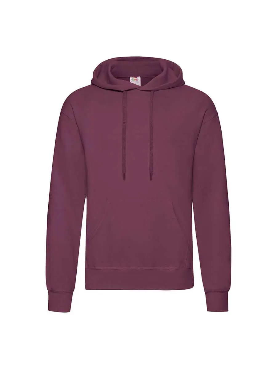 Felpa con cappuccio uomo 280 g Bordeaux Felpa con cappuccio uomo 280 g Bordeaux