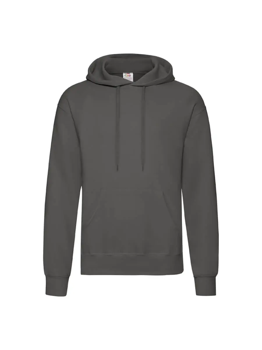 Felpa con cappuccio uomo 280 g Grafite chiaro Felpa con cappuccio uomo 280 g Grafite chiaro
