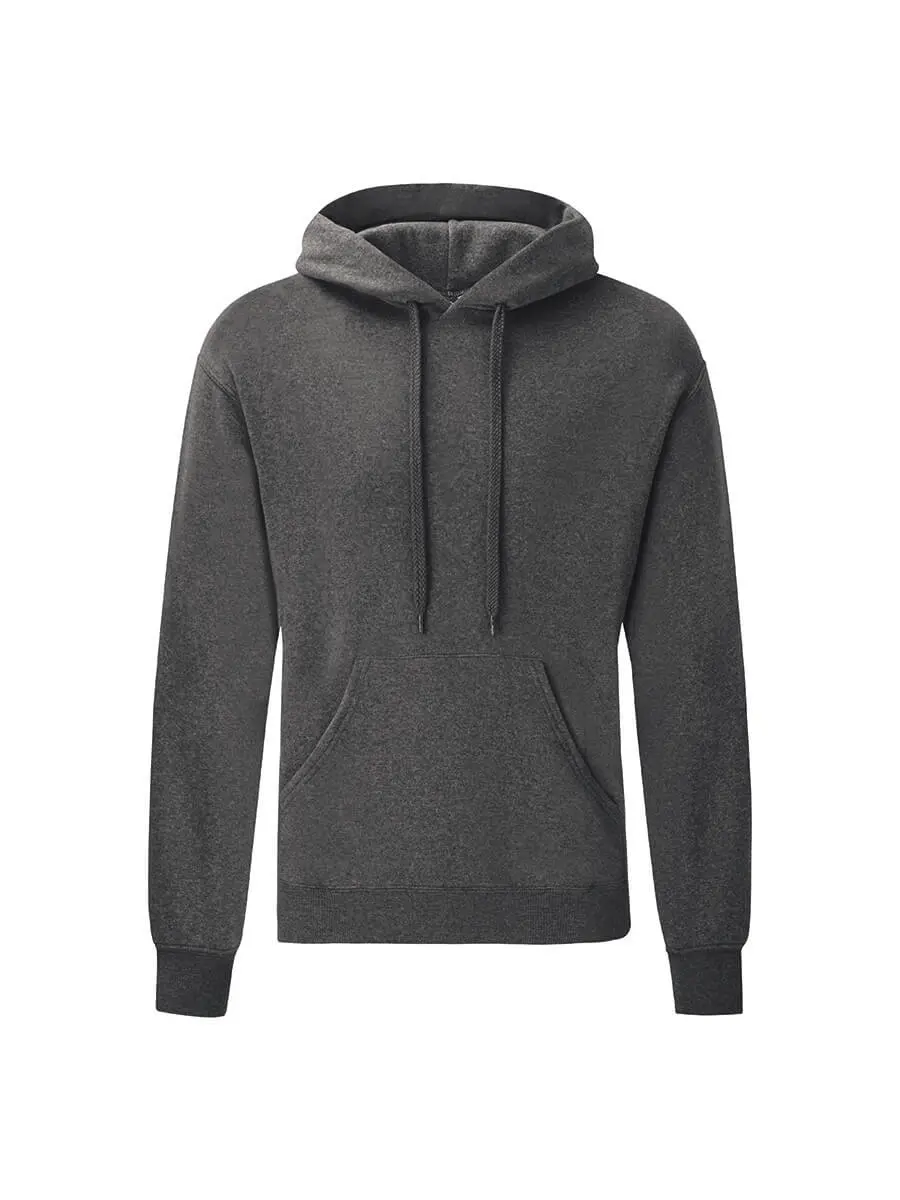Felpa con cappuccio uomo 280 g Grigio scuro Felpa con cappuccio uomo 280 g Grigio scuro