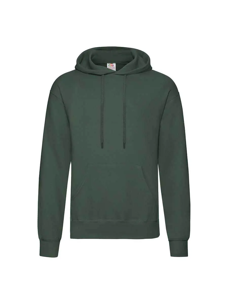 Felpa con cappuccio uomo 280 g Verde Bottiglia Felpa con cappuccio uomo 280 g Verde Bottiglia