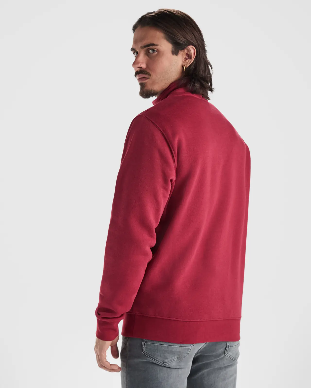 Felpa con cappuccio uomo in 100% cotone 280 g – 2E54MW2UY 2 Felpa con cappuccio uomo in 100% cotone 280 g – 2E54MW2UY 2