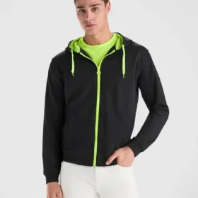Felpa con cappuccio uomo in 100% cotone 280 g – 2E8DI1AIX