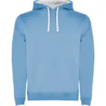 Felpa con cappuccio uomo in 100% cotone 280 g