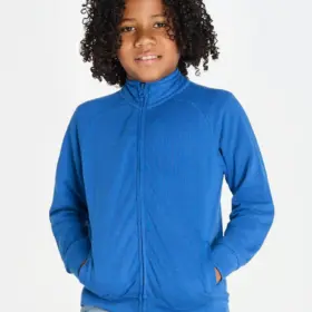 Felpa con zip bambino 240 g