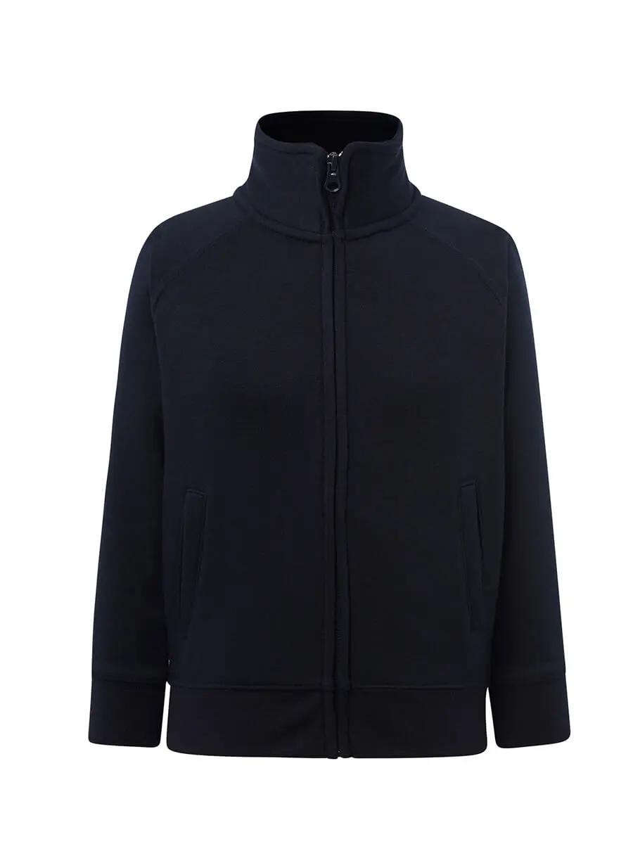 Felpa con zip bambino 240 g Blu navy Felpa con zip bambino 240 g Blu navy