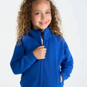Felpa con zip bambino 290 g