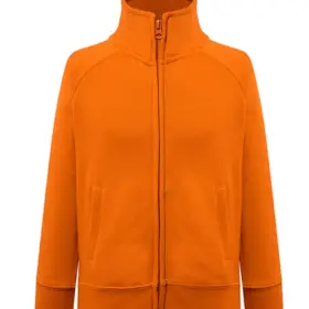 Felpa con zip bambino 290 g Arancione
