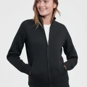 Felpa con zip donna 280 g
