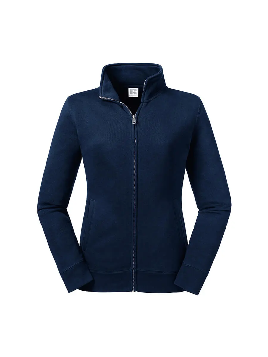 Felpa con zip donna 280 g Blu navy Felpa con zip donna 280 g Blu navy