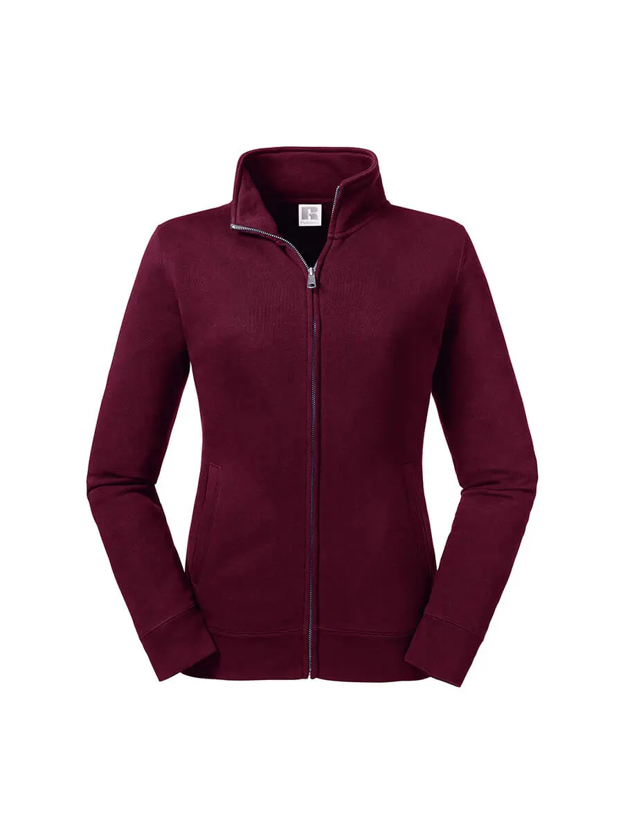 Felpa con zip donna 280 g Bordeaux Felpa con zip donna 280 g Bordeaux