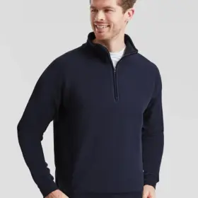 Felpa con zip unisex 280 g