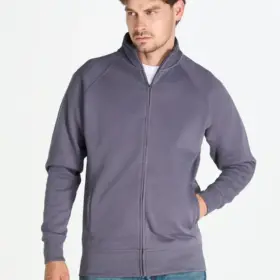 Felpa con zip unisex 290 g