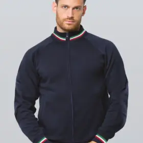Felpa con zip unisex 290 g – 2E31HI185