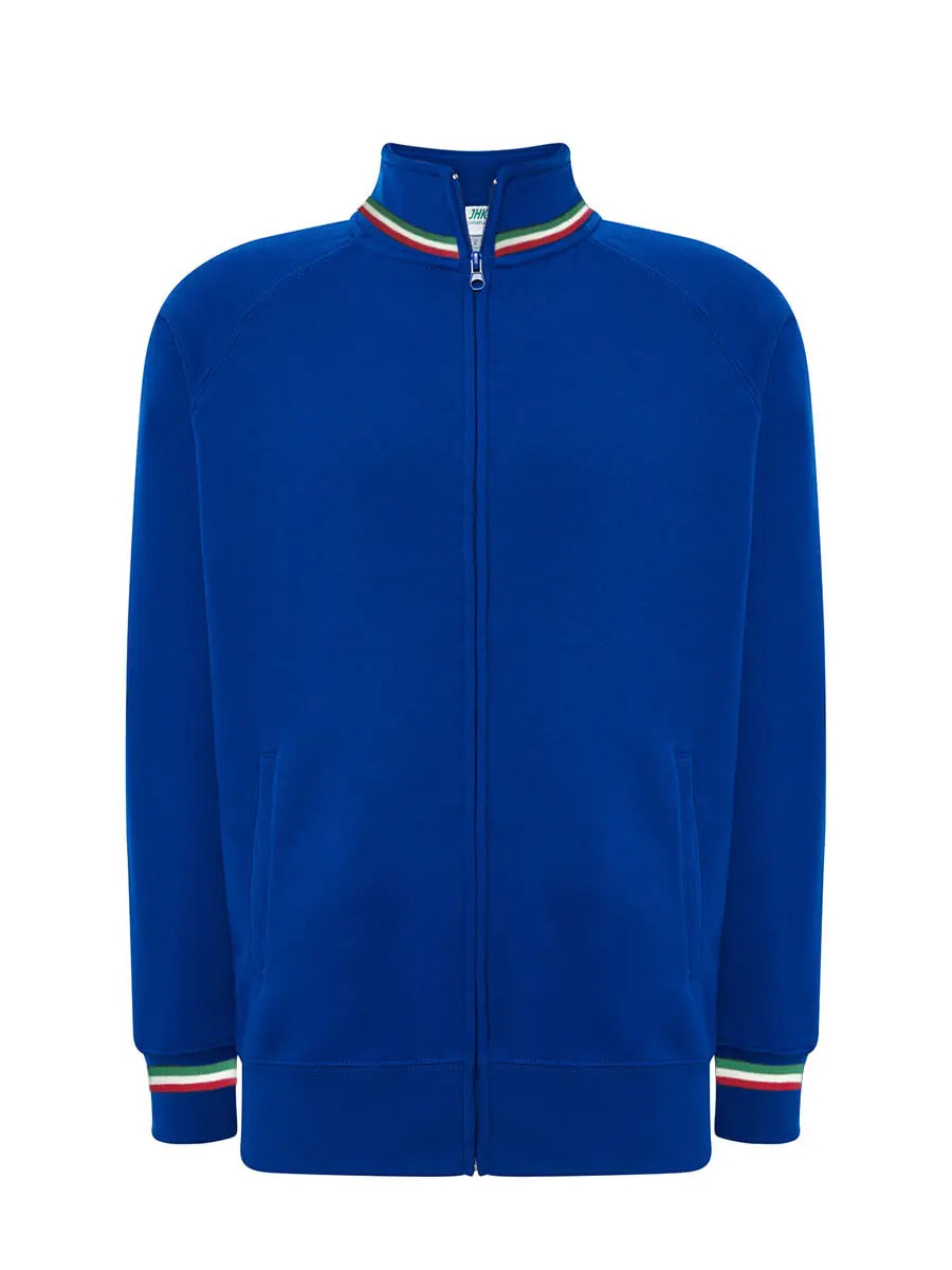 Felpa con zip unisex 290 g – 2E31HI185 Blu royal Felpa con zip unisex 290 g – 2E31HI185 Blu royal
