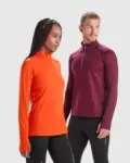 Felpa con zip uomo 200 g