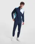 Felpa con zip uomo 240 g