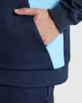 Felpa con zip uomo 240 g