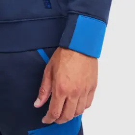 Felpa con zip uomo 280 g 2