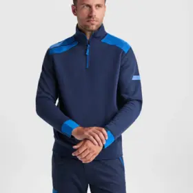 Felpa con zip uomo 280 g