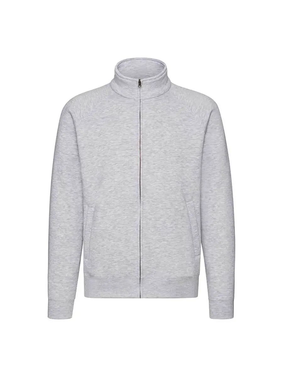 Felpa con zip uomo 280 g – 2E2EJTV4Q Grigio melange Felpa con zip uomo 280 g – 2E2EJTV4Q Grigio melange