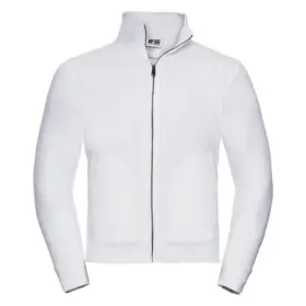 Felpa con zip uomo 280 g – 2EAS7JIIQ Bianco