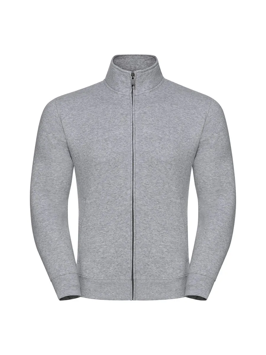Felpa con zip uomo 280 g – 2EAS7JIIQ Grigio oxford Felpa con zip uomo 280 g – 2EAS7JIIQ Grigio oxford