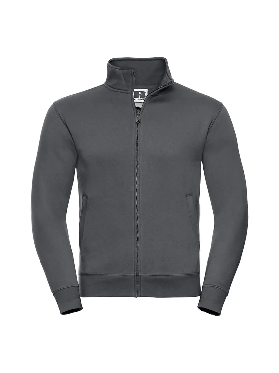 Felpa con zip uomo 280 g – 2EAS7JIIQ Grigio scuro Felpa con zip uomo 280 g – 2EAS7JIIQ Grigio scuro