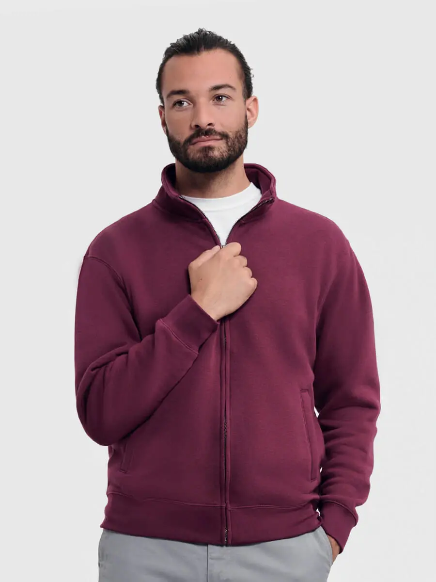 Felpa con zip uomo 280 g – 2EAS7JIIQ Felpa con zip uomo 280 g – 2EAS7JIIQ