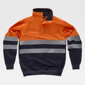 Felpa unisex 280 g โ 2E1PANSKP Arancione/Blu navy