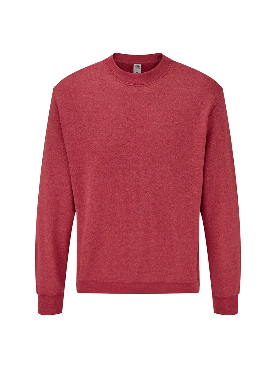 Felpa unisex 280 g Rosso melange Felpa unisex 280 g Rosso melange