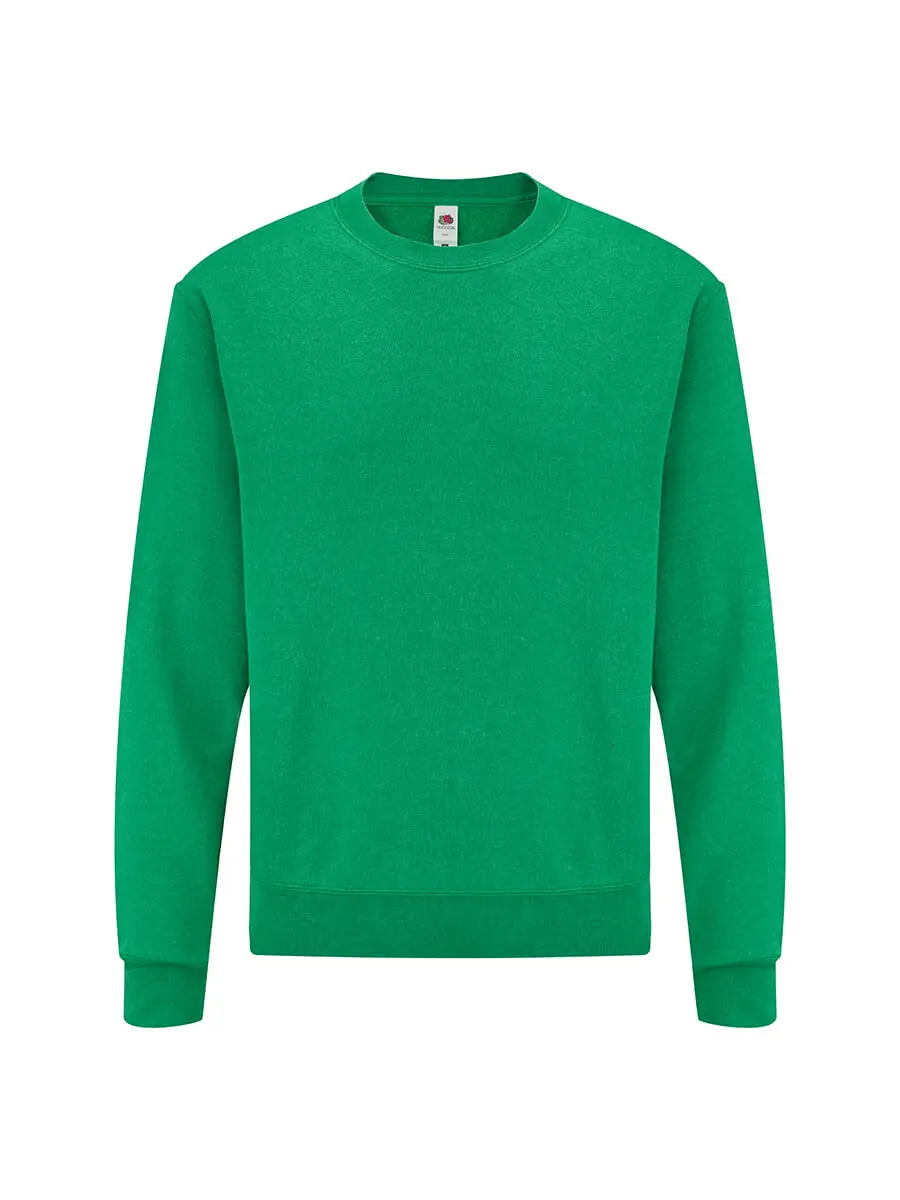 Felpa unisex 280 g Verde melange Felpa unisex 280 g Verde melange