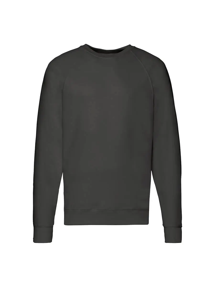 Felpa uomo 240 g Grafite chiaro Felpa uomo 240 g Grafite chiaro