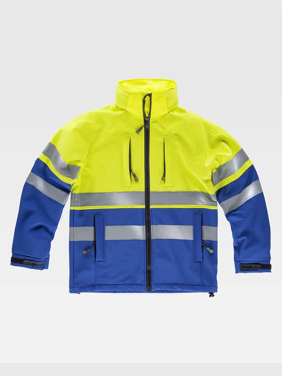 Giacca unisex 330 g – 2E29K08E5 Blu royal/Giallo Giacca unisex 330 g – 2E29K08E5 Blu royal/Giallo