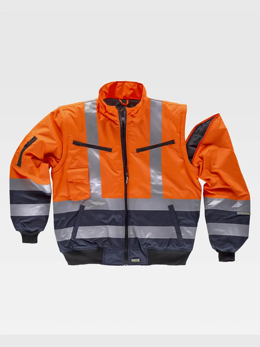 Giacca unisex 430 g – 2E6ABL4HJ Arancione/Blu navy Giacca unisex 430 g – 2E6ABL4HJ Arancione/Blu navy