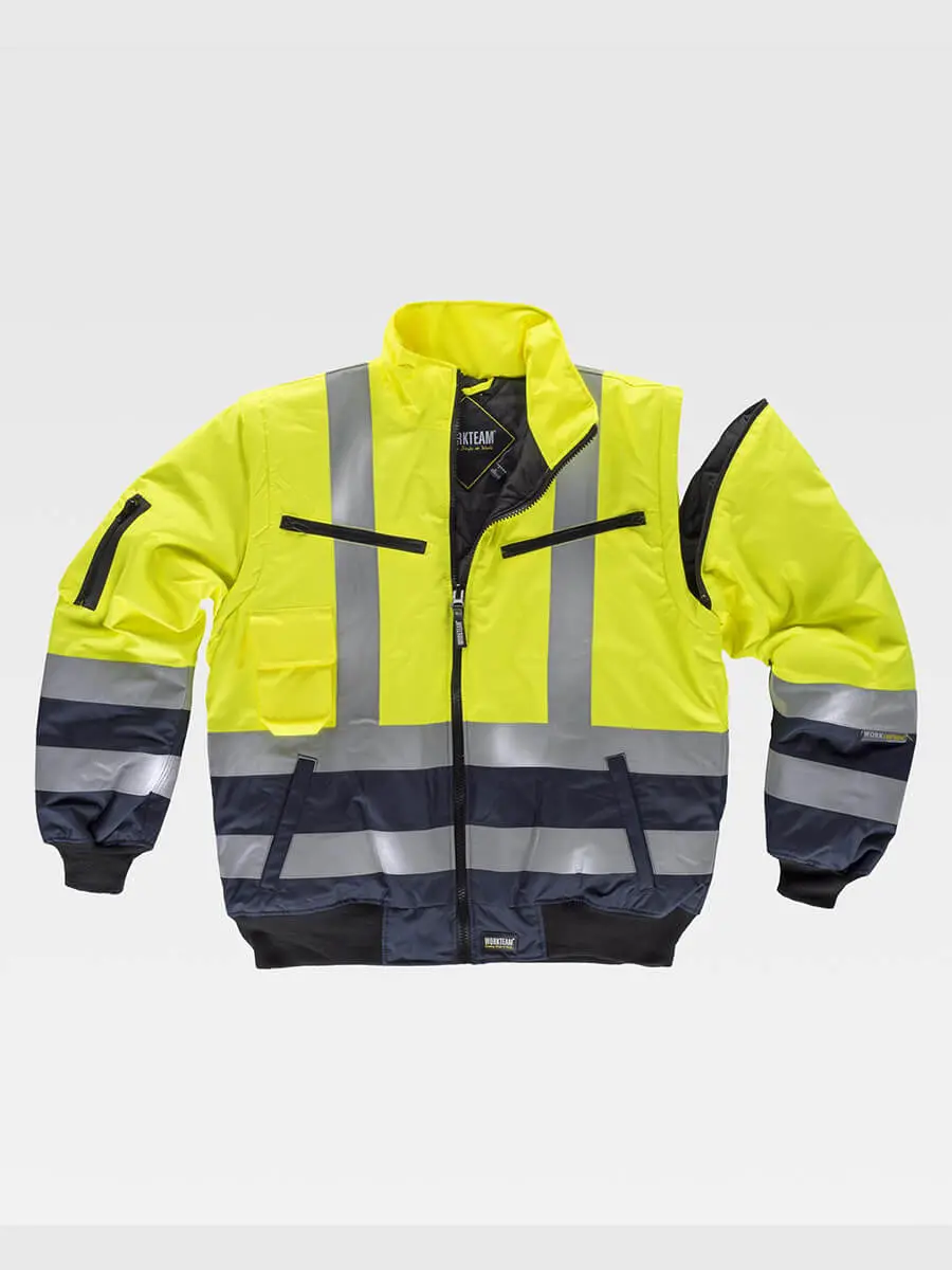 Giacca unisex 430 g – 2E6ABL4HJ Giallo/Blu navy Giacca unisex 430 g – 2E6ABL4HJ Giallo/Blu navy