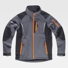 Giacca uomo 330 g Antracite/Nero