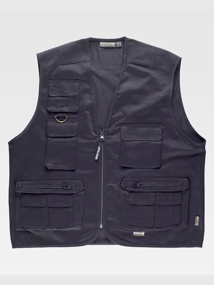 Gilet unisex 200 g Nero Gilet unisex 200 g Nero