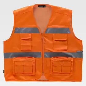 Gilet unisex 250 g Arancione fluo