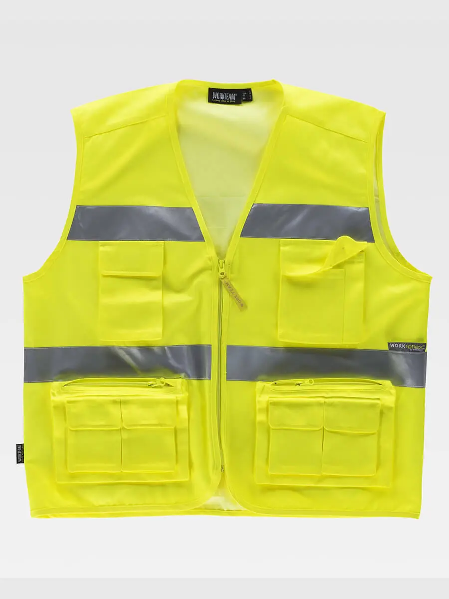 Gilet unisex 250 g Giallo fluo Gilet unisex 250 g Giallo fluo