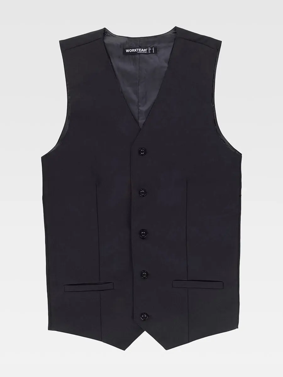 Gilet uomo 210 g Nero Gilet uomo 210 g Nero