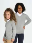 Maglione bambino scollo a v 300 g