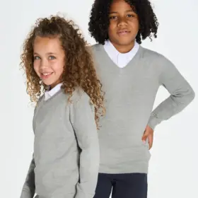 Maglione bambino scollo a v 300 g