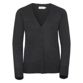 Maglione donna scollo a v 275 g – 2EBDZCPZ4 Antracite melange