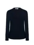 Maglione donna scollo a v slim fit 300 g