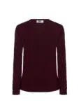 Maglione donna scollo a v slim fit 300 g