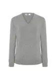 Maglione donna scollo a v slim fit 300 g