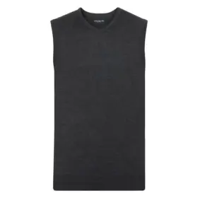 Maglione unisex scollo a v 275 g Antracite melange