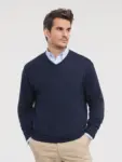 Maglione uomo scollo a v 275 g
