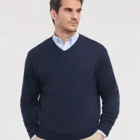 Maglione uomo scollo a v 275 g